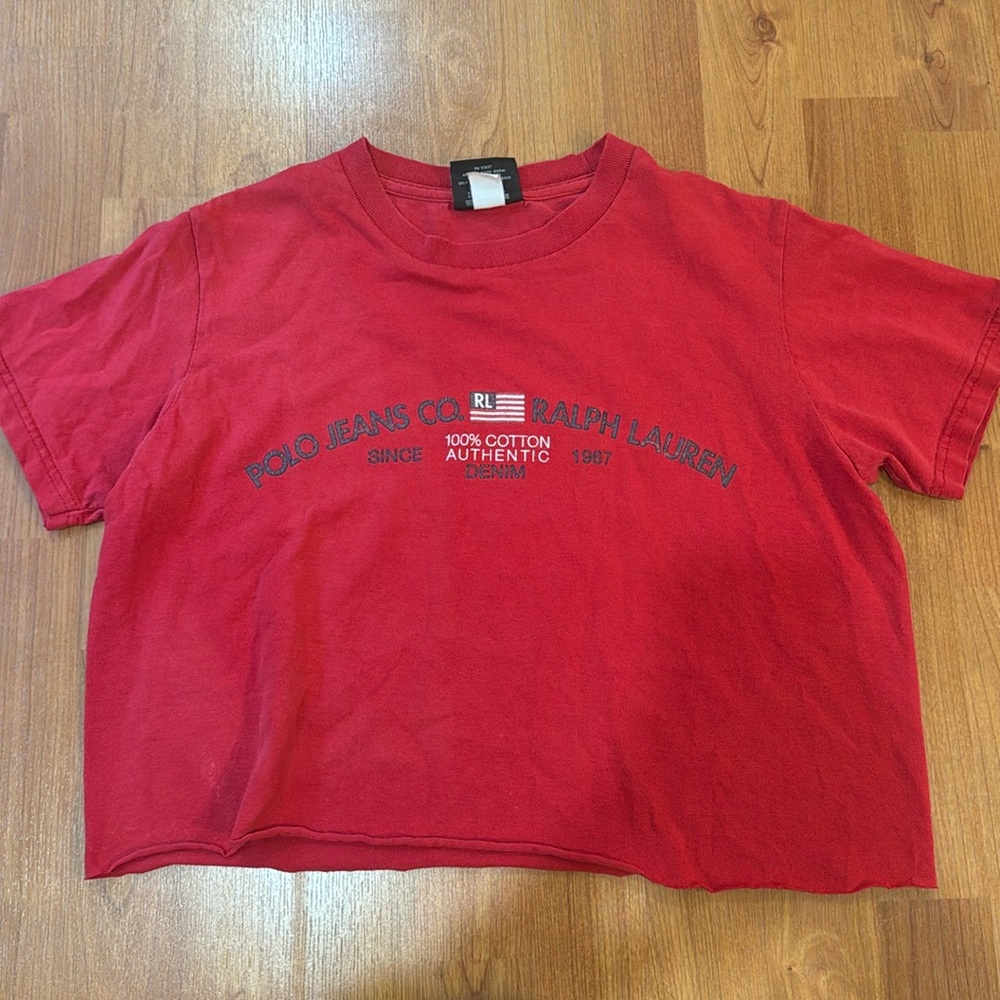 Polo Ralph Lauren Crop Tee